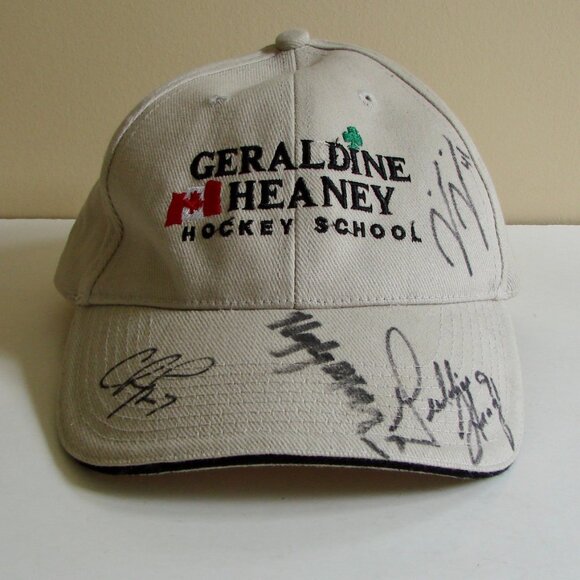 Geraldine Heaney Hockey School Ball Cap Hat Signed Heaney Cherie Piper Collect - Picture 1 of 13